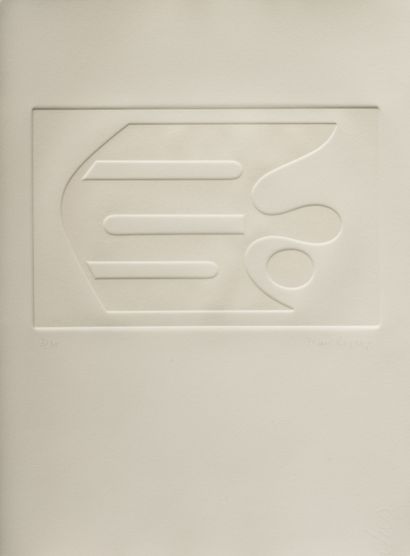 Jean LEGROS (1917-1981)
Untitled, relief.
Print...