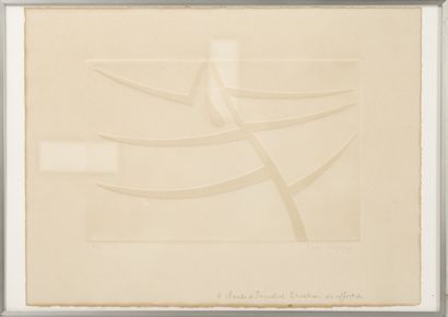 Jean LEGROS (1917-1981)
Untitled, relief.
Print...