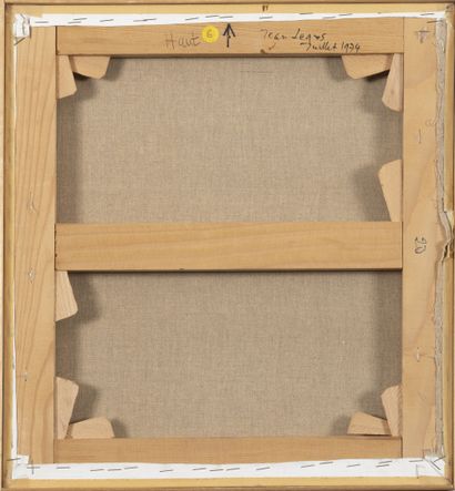 Jean LEGROS (1917-1981)
Untitled, 1974
Acrylic...