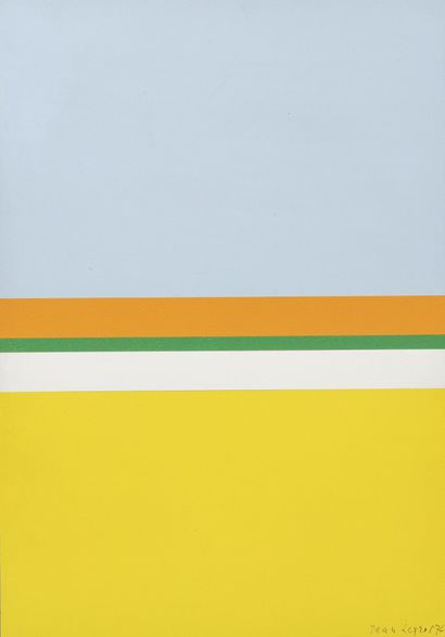 Jean LEGROS (1917-1981)
Untitled, 1976.
Acrylic...