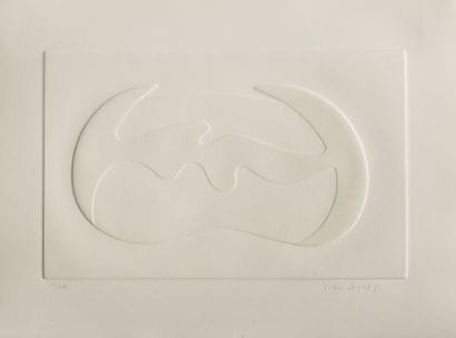 Jean LEGROS (1917-1981)
Untitled, relief.
Print...