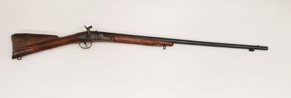ANGLETERRE
Fusil de guerre à silex, modifié...