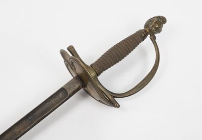 FRANCE, probablement Premier Empire
Epée...