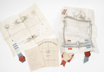 FRANC MACONNERIE
Quatre documents :
- un...