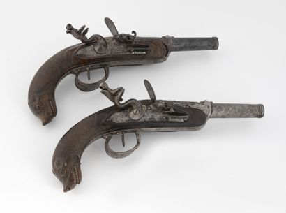 GILLET & DUCHE, à TULLE, vers 1780
Paire...