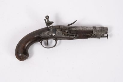 Pistolet de gendarmerie à silex, modèle de...