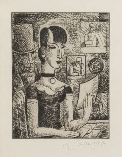 D'après Marcel GROMAIRE (1892-1971)
Miss...