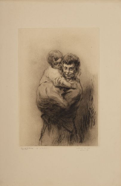 Edgar CHAHINE (1874-1947)
Venice, Elder Sister,...