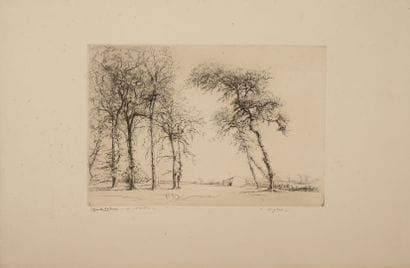 Edgar CHAHINE (1874-1947)
Conflant, the Seine...