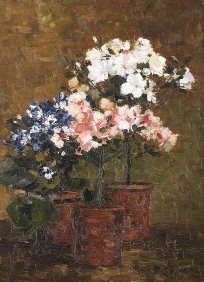 Paul MATHIEU (1872 -1932)
Still life with...