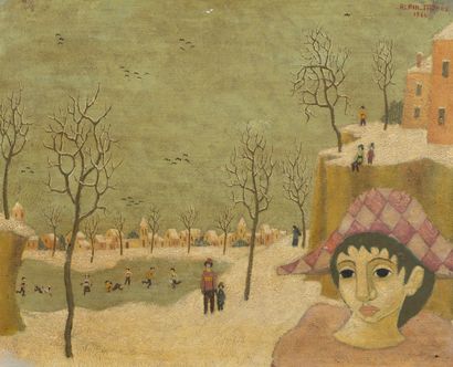 Alain THOMAS (1942)
Sophie and the skaters,...