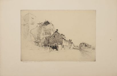 Edgar CHAHINE (1874-1947)
Conflant, the Seine...