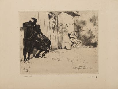 André DEVAMBEZ (1867-1943)
The war, 1915.
Artists'...