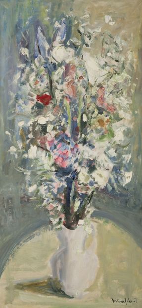 Marius WOULFART (1905-1991)
Bouquet of flowers...