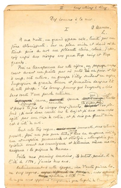 Lucien DAUDET (1878-1946)
Set of autograph...