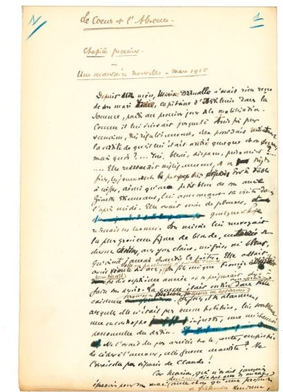 Léon DAUDET (1867-1942)
Autograph manuscript...