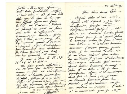 Correspondence M.
About 90 letters, most...
