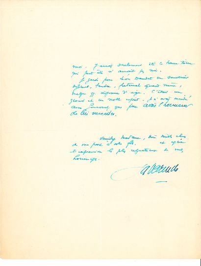 [Famille DAUDET]
Correspondence L. About...