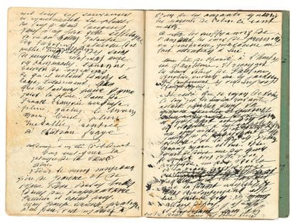 Alphonse DAUDET (1840-1897)
autograph notebook...