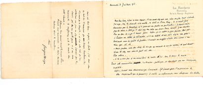 [Famille DAUDET]
Correspondence G-K. About...