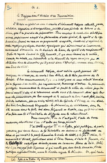 Léon DAUDET (1867-1942)
Autograph manuscript...