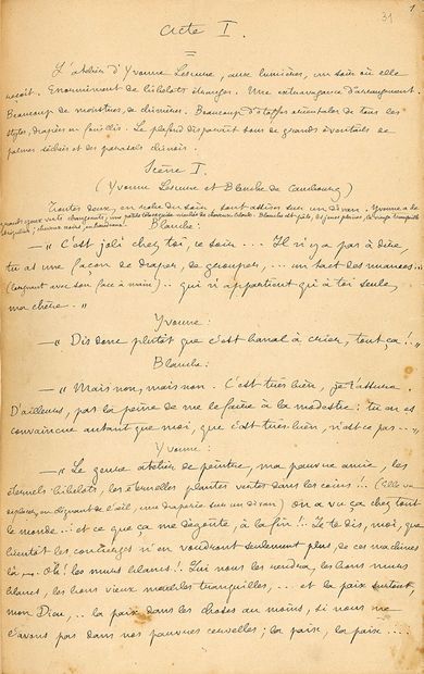 Pierre LOTI (1850-1923)
Aubades.
The work...
