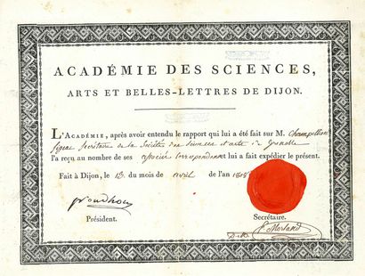 Jacques-Joseph CHAMPOLLION-FIGEAC (1778-1867)
Set...