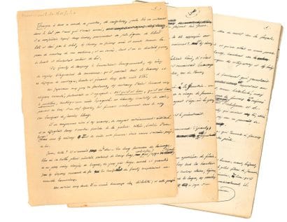 Alphonse DAUDET (1840-1897)
Autograph manuscript,...