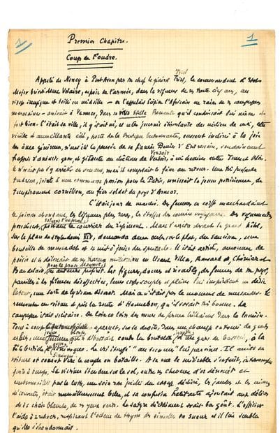 Léon DAUDET (1867-1942)
Autograph manuscript...
