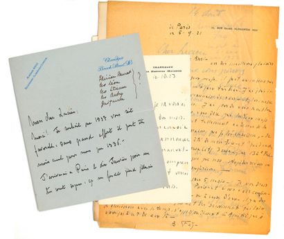 [Lucien DAUDET (1878-1946)]
Correspondence....