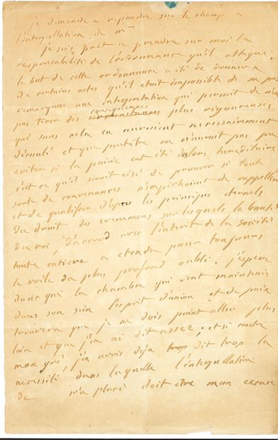 Charles-Maurice de TALLEYRAND (1754-1838)
Autograph...