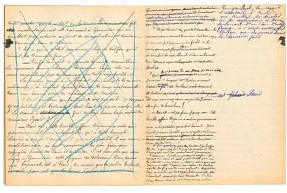 Alphonse DAUDET (1840-1897)
Partially autograph...