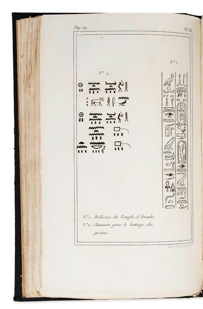 CHAMPOLLION LE JEUNE Jean-François dit (1790-1832)
Letters...