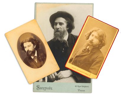 [Alphonse DAUDET (1840-1897)]
10 photographs;...