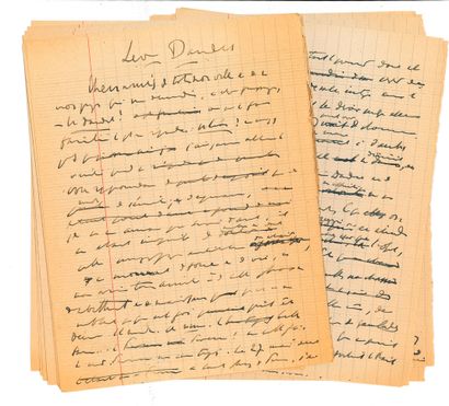 Charles MAURRAS (1868-1952)
Autograph manuscript...