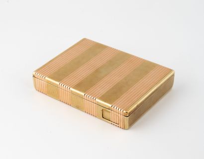 CHARLTON & CO
Cigarette case or box in yellow...