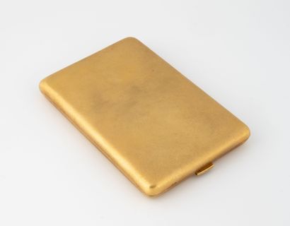 Yellow gold (750) amati cigarette case or...