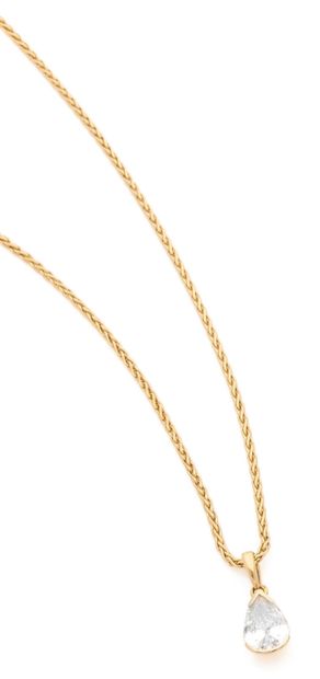 Pendant in 750 thousandths gold, adorned...