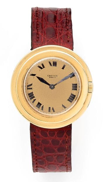 CARTIER Paris
Elegant evening bracelet watch.
Round...