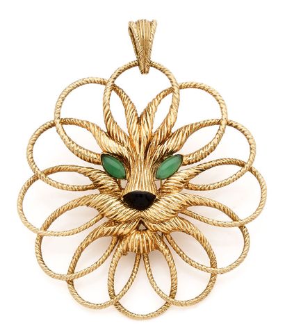 VAN CLEEF & ARPELS
Large yellow gold (750)...