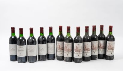 ROCHER-BELAIR
7 bottles, 1981.
Saint-Emilion.
High...