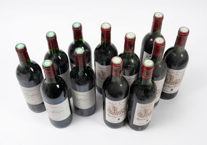 ROCHER-BELAIR
7 bottles, 1981.
Saint-Emilion.
High...
