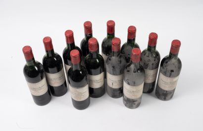 CHÂTEAU HAUT-BAILLY
12 bottles, 1964.
GCC...