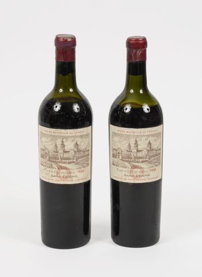 CHÂTEAU COS D'ESTOURNEL
2 bottles, 1928.
GCC2...