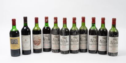 CHÂTEAU HAUTERIVE
8 bottles, 1976.
Medoc.
Shoulder,...