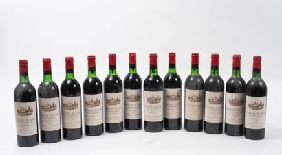 CHÂTEAU AUSONE
12 bottles, 1974.
GCC1 (A)...