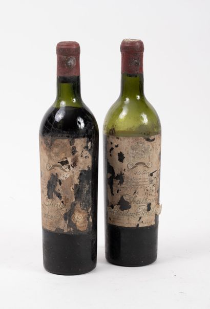 CHÂTEAU MOUTON ROTHSCHILD
2 bottles, 1944.
GCC1...