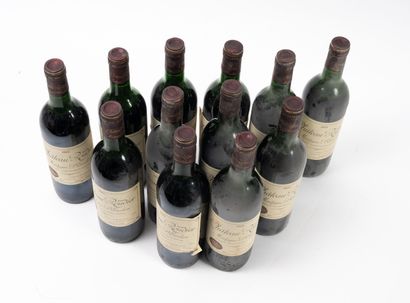 CHÂTEAU ROUDIER
12 bottles, 1985.
Montagne-Saint-Emilion.
Shoulder...