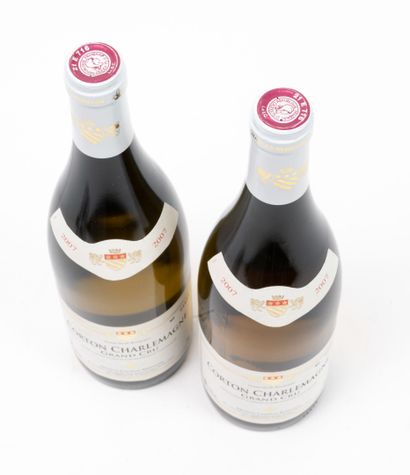 CORTON CHARLEMAGNE
2 bouteilles, 2007.
Maison...