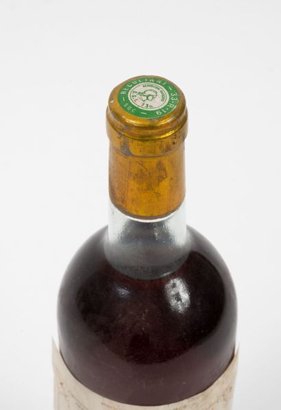 CHÂTEAU FILHOT
1 bottle, 1976.
1er cru Sauternes.
High...